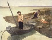 Pierre Puvis de Chavannes The Poor Fisherman oil on canvas